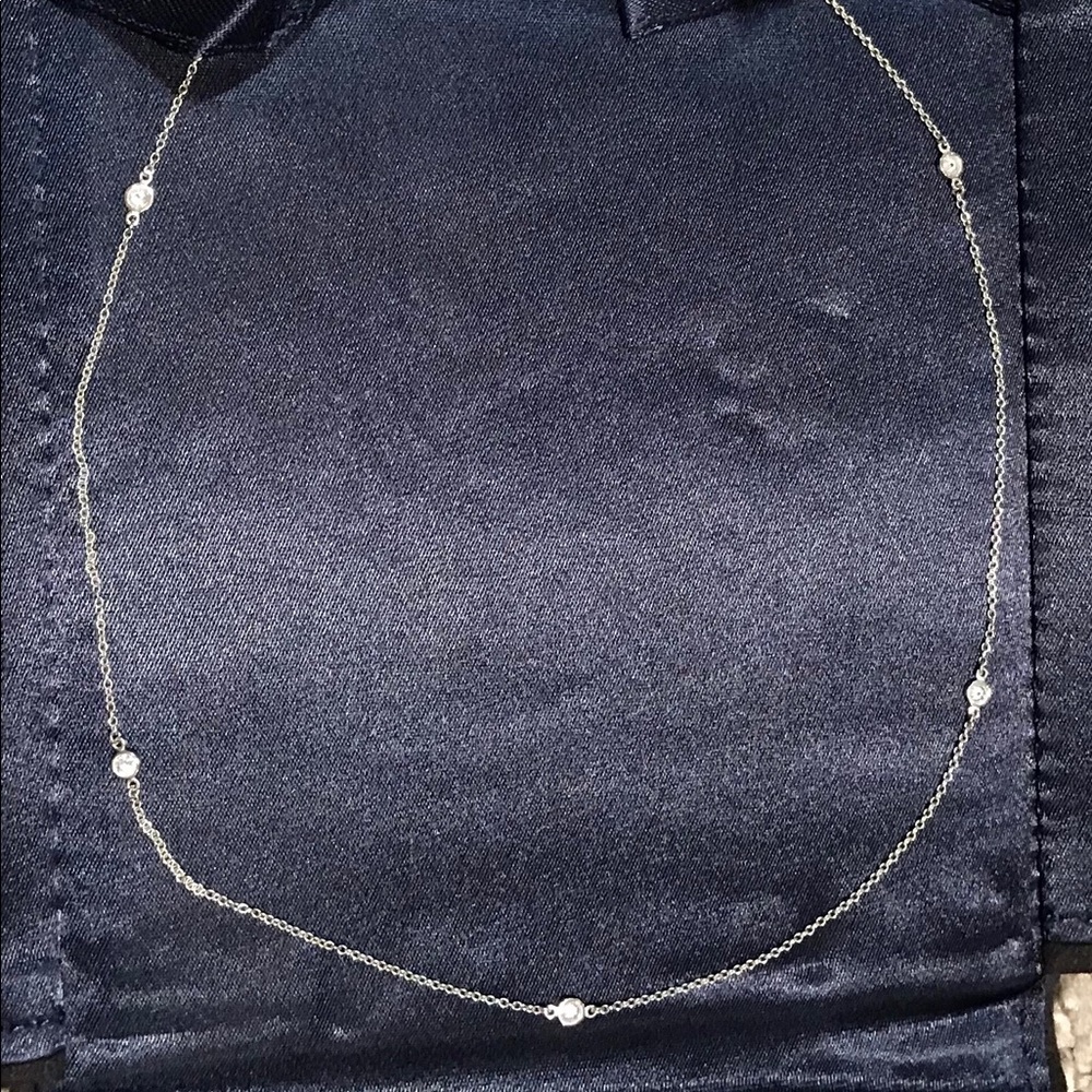 Tiffany & Co. Platinum and Diamond Necklace